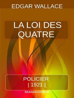 cover image of La Loi des Quatre